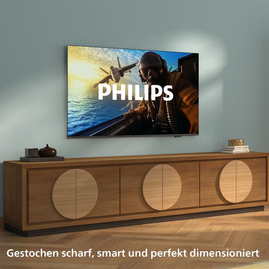 Philips 75PUS7000 4K LED Smart TV - 75 Zoll Display Mit Pixel Precise Ultra HD, Titan OS Plattform Und Dolby Atmos Sound - Funktioniert Mit Alexa Und Google Sprachassistent