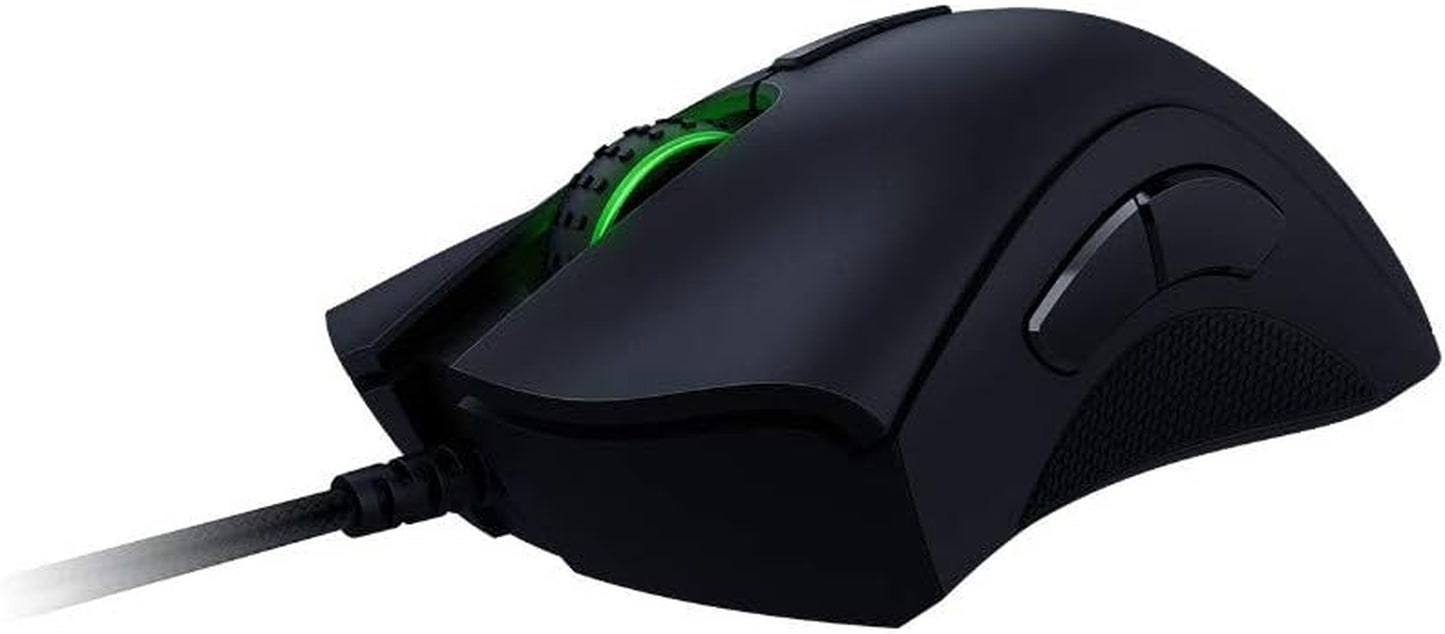 Razer Deathadder Elite Gaming Mouse - Schwarz: 16.000 DPI Optischer Sensor - Chroma RGB Beleuchtung - 7 Programmierbare Tasten - Mechanische Schalter - Ergonomische Seitengriffe