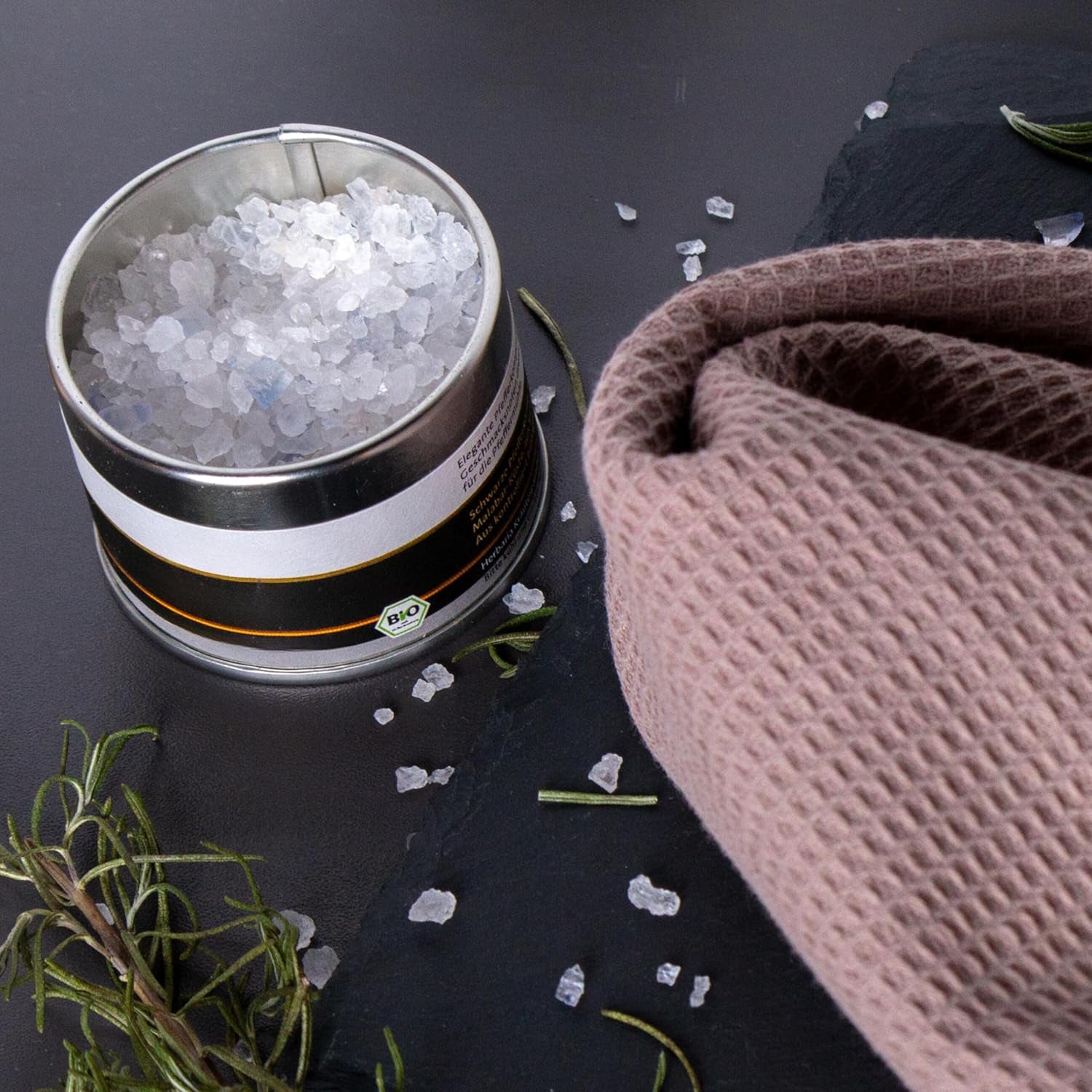 Happy Home Geschirrtücher Baumwolle in 45X65Cm | Küchenhandtücher 4 Stück | Geschirrtücher Waffelstruktur | Geschirrtuch in Vier Farben | Tea Towels | Waffelpique Küchentuch & Trockentücher