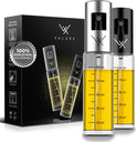 VALUXE® Ölsprüher - Das ORIGINAL - Extrem Präzise Öl-Sprühflasche Aus Edelstahl Und Glas - Multifunktionaler Premium Öl-Spray - Coole Küchen Gadgets Für Speiseöl - Oil Spray Zum Kochen