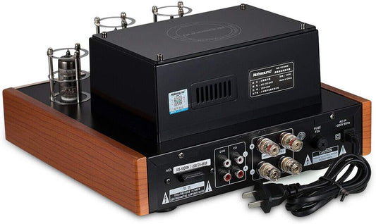 Nobsound MS-10D MKII Tube Amplifier Bluetooth/Usb/Headphone Amp Bass&Treble Hifi Verstärker Audio Receiver Stereo Röhrenverstärker