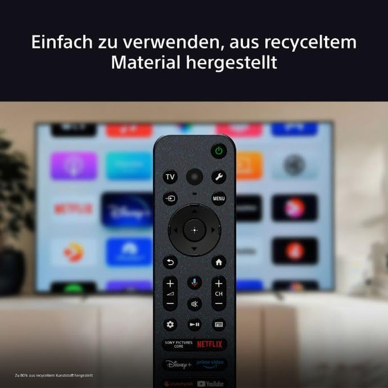 Sony BRAVIA 3 - Direct LED 50 Zoll Fernseher (K50S32), X-Balanced Speaker, Dolby Vision/Atmos, IMAX Enhanced, Google TV (2025), Google Cast, Apple Airplay 2, Eco Dashboard 2, Game Menu 2, Smart TV