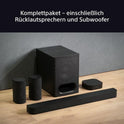 Sony BRAVIA Theatre System 6 (5.1-Kanal-Surround Sound, 1000 W, Inkl. Rücklautsprecher & Subwoofer, Dolby Atmos, DTS:X, AI Voice Zoom 3 Mit BRAVIA TV, DSEE, Multi-Stereo-Party-Modus) Schwarz