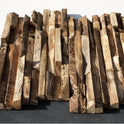 HO-1-006 - 1 Qm Teak Holz Wandverblender Wurzelholz Schwemmholz Altholz - Fliesen Lager Verkauf Stein-Mosaik Herne NRW