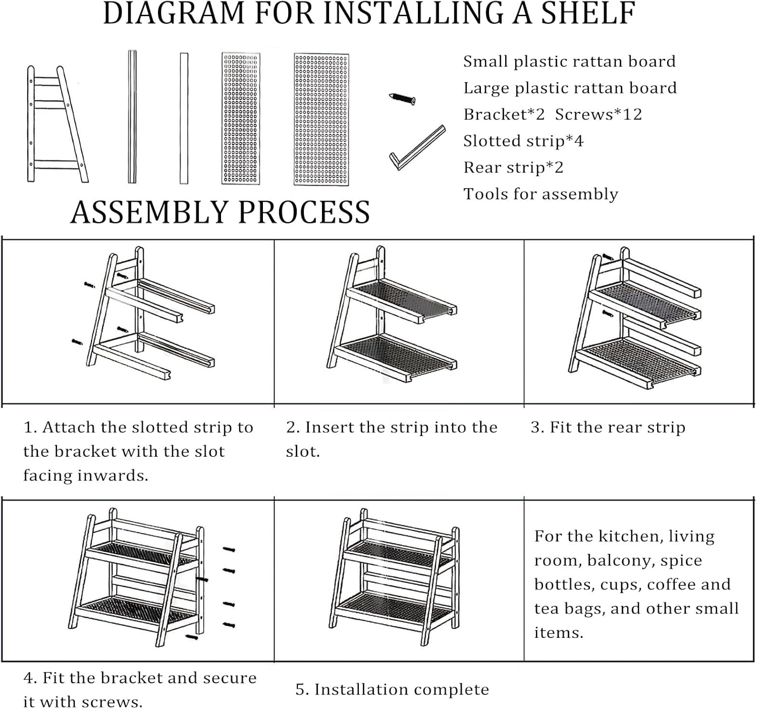 Küchen Organizer 3 Tiers Bambus Nachahmung Rattanweberei Deko Küche,Gewürzregal Stehend Küche Aufbewahrung & Organisation Kaffeepads Aufbewahrung, Tee, Tassenhalter (Braun 40 * 18 * 39)