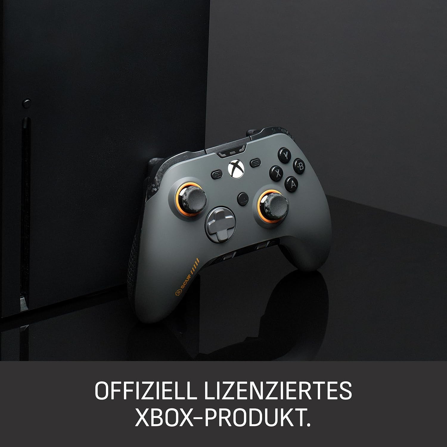 SCUF VALOR PRO Xbox-Performance-Controller Mit Kabel – Anpassbare Rücken-Paddles, Sofort-Triggern, Hall-Effekt-Daumenstifte, Audio-Steuerungen, Xbox Series X|S, Xbox One, Windows PC – Stahl Grau