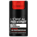 L'Oréal Men Expert Anti-Pickel Gesichtspflege Für Männer, Feuchtigkeitscreme Gegen Mitesser Und Pickel Unreinheiten, Gesichtscreme Für Herren Mit Salicylsäure, Pure Carbon, 1 X 50 Ml