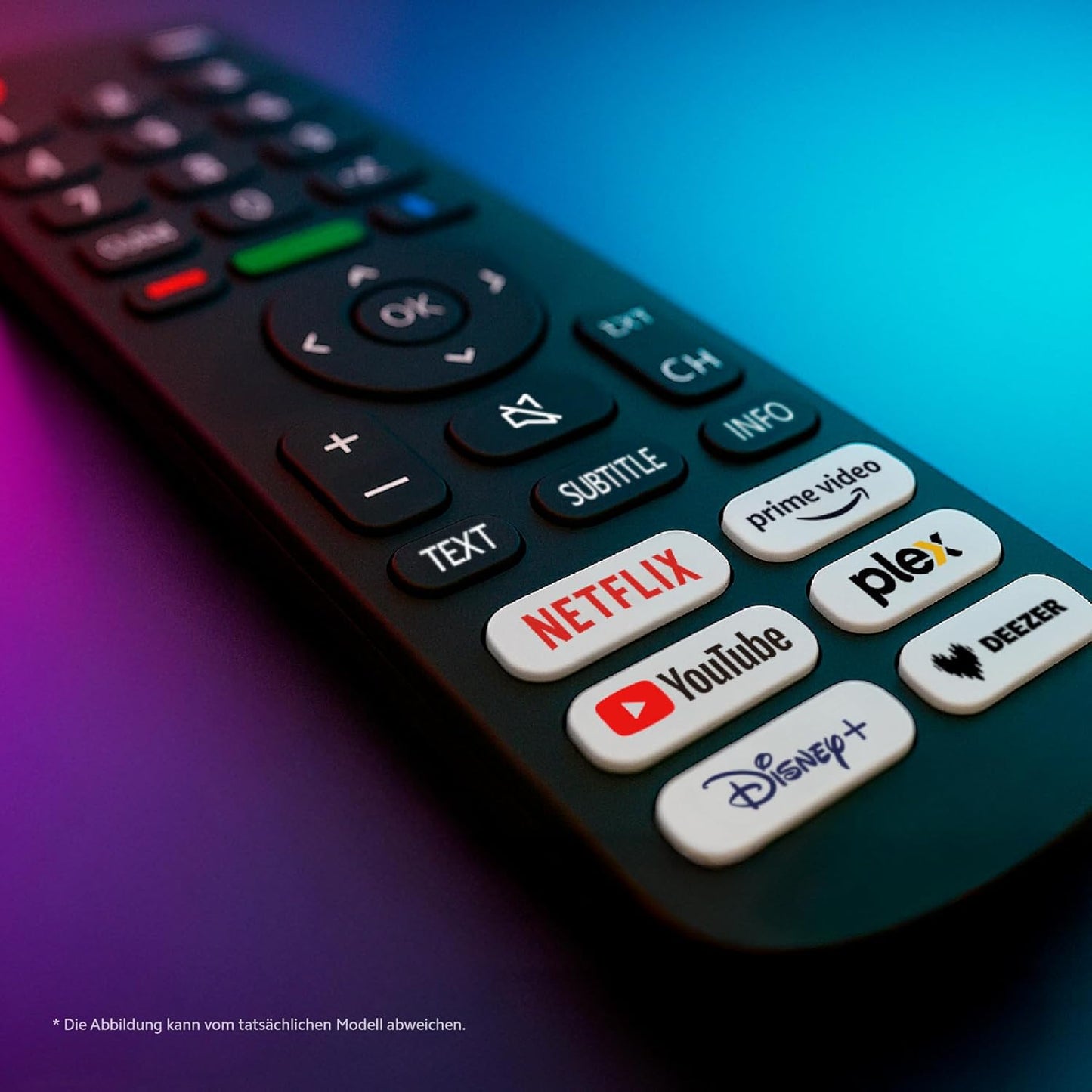 DYON Movie Smart 55 VX-2-55 Zoll (139 Cm) 4K UHD Smart TV Mit Triple Tuner (DVB-C/-S2/-T2), App Store, Prime Video, Netflix, Youtube, DAZN, Disney+, Waipu.Tv, Hotelmodus