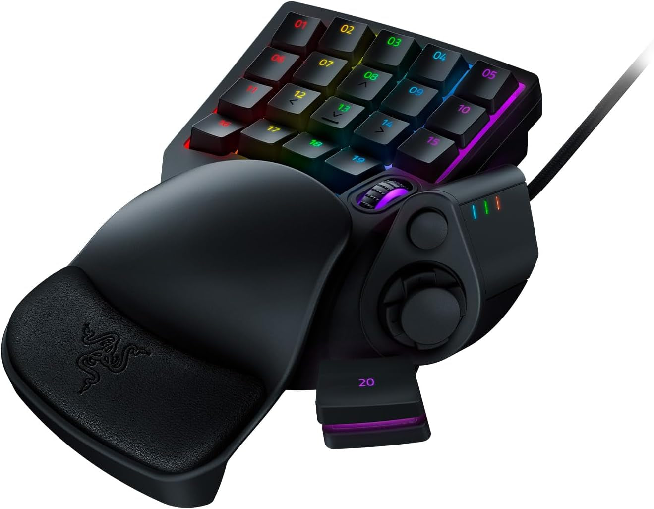 Razer Tartarus V2 - Gaming Keypad (Gamepad Mit Mecha-Membranen Tasten, 32 Programmierbare Tasten, 8-Wege Thumbpad, Handballenauflage, Hypershift, RGB Chroma Beleuchtung) Schwarz