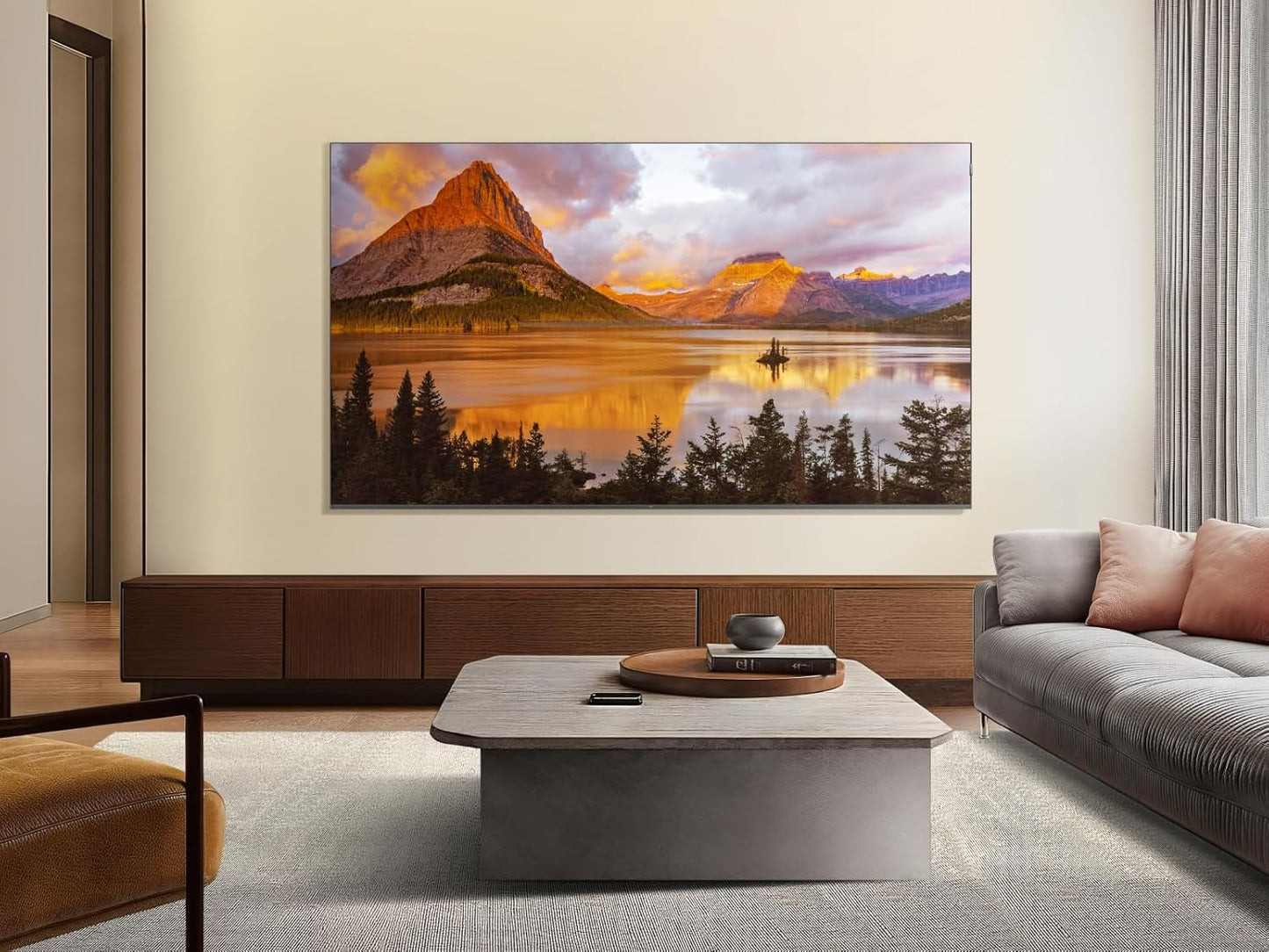 TCL 75T8C 75 Zoll QLED 4K HDR UHD Fernseher, Smart Google TV Dolby Vision Atmos,144Hz Motion Clarity Pro, Game Bar, ALLM, Freesync, Onkyo 2.1 Sound,Sprachsteuerung, Kompatibel Mit Google Assistant