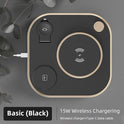 15w Fast 3 In 1 Wireless Charging for IPhone Phone Watch Earphone Modern Led Office Desk Lamp Wireless Charger Lamp