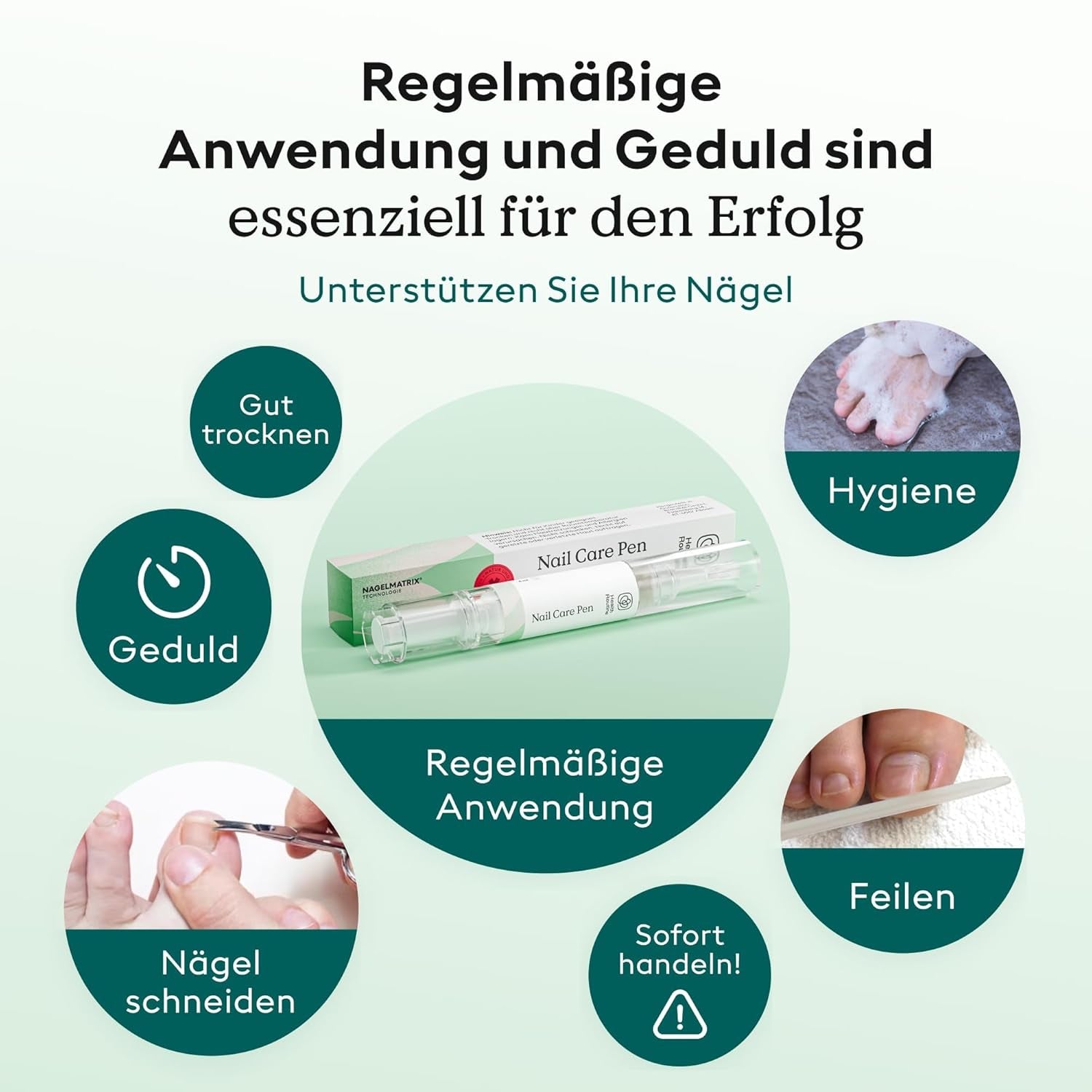 Health Routine Nail Care Pen Nagelöl 2 Pack — DAS ORIGINAL Aus Österreich Für Gepflegte Fingernägel & Fußnägel, Mit Teebaumöl & Aloe Vera Für Kosmetische Pflege