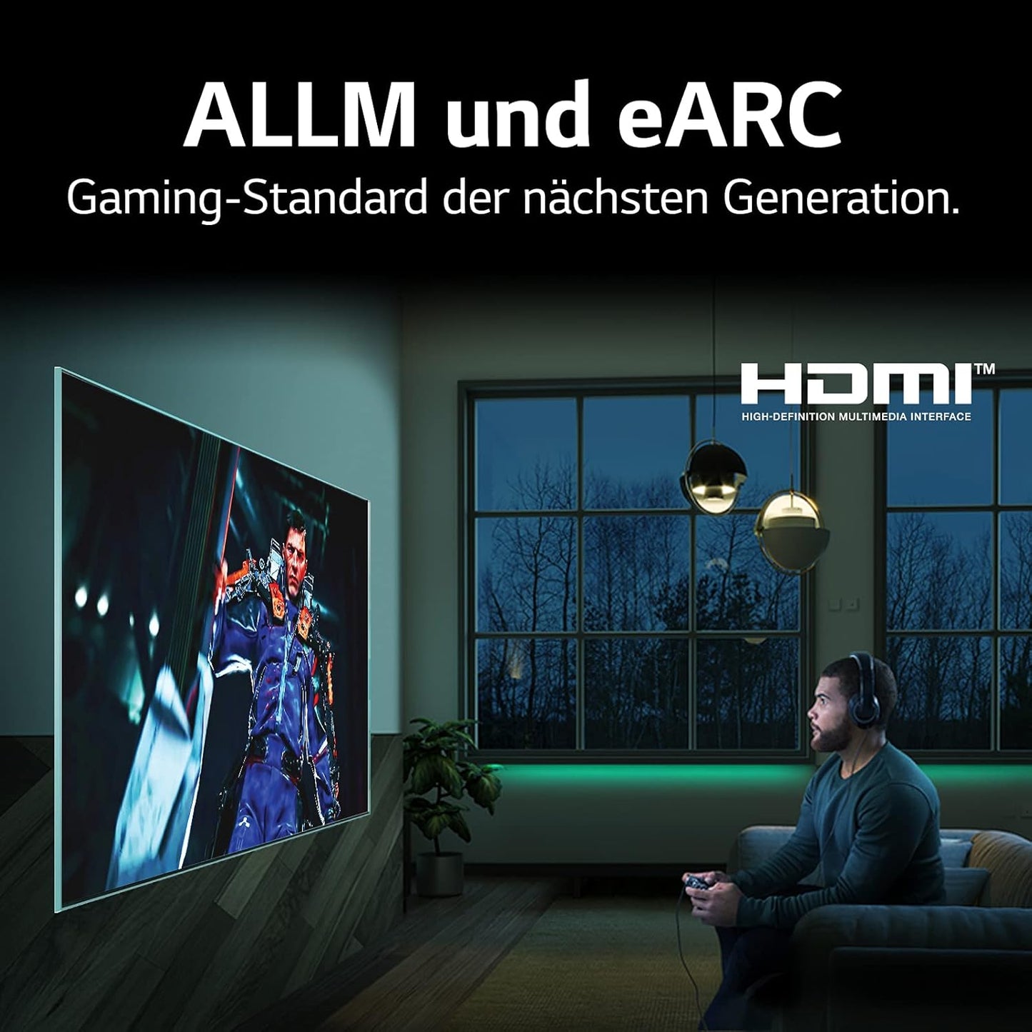 LG Electronics 55NANO759PR TV 139 Cm (55 Zoll) 4K Nanocell Fernseher (Active HDR, 60 Hz, Smart TV) [Modelljahr 2021], Schwarz