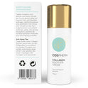 Cosphera Collagen Booster Creme 50 Ml Vegan - Mit Hyaluronsäure, Peptiden & Vitamin B3 - Gesichtscreme Gegen Falten - anti Faltencreme Gegen Tränensäcke, Augenringe Und Stirnfalten
