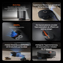 Xiaomi Robot Vacuum X20 Max – 8000 Pa Saugleistung, Duales Moppsystem Mit Heißwasserreinigung Und Trocknung, 75 Tage Staubkapazität, 4 Reinigungsmodi Und 5200Mah Akku Für Smarte, Gründliche Reinigung