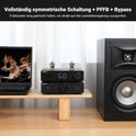 AIYIMA A20 Symmetrischer Stereoverstärker Mit Hpf-Einstellung Home Hifi 2.0/2.1 TPA3255 Desktop-Verstärker Der Klasse D PFFB Mit Cinch-/Xlr-Eingang Und 12-V-Trigger-Eingang Für Passive Lautsprecher