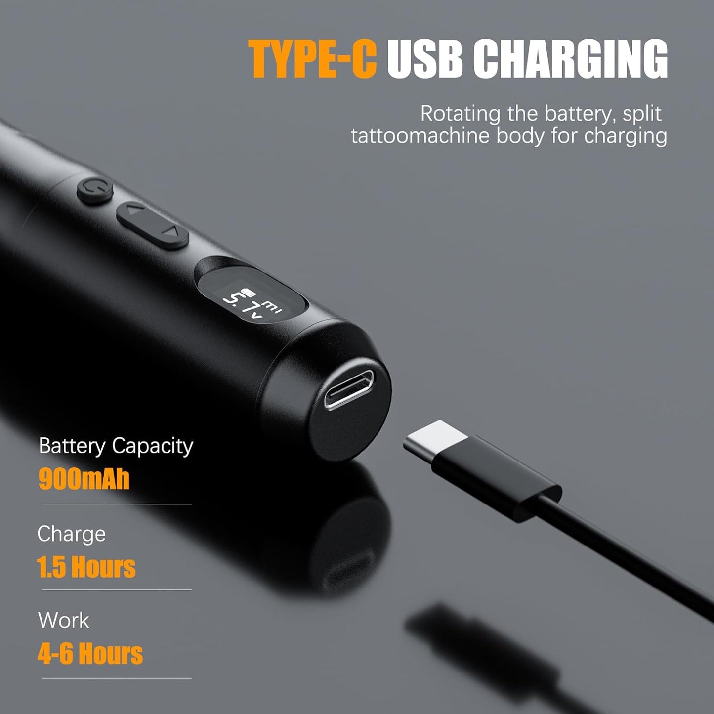 TATELF Kabellos Permanent Make up Maschine Mit 2 Stück Handgriff 10 Stück Patronennadeln Microblading Zubehör Für Lip Eyeliner Ombre Powder Brows Microshading Zubehör