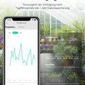 Ghome Smart WLAN Thermometer Hygrometer, Smart Infrarot-Fernbedienung, Digital Temperatur Luftfeuchtigkeitsmesser Mit App-Benachrichtigungsalarm, Kompatibel Mit Alexa Und Google Assistant(1 Pack)