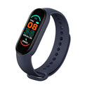 M6Smart Band Heart Rate SpO2 Monitor Step Counter Navigation Smart Reminder