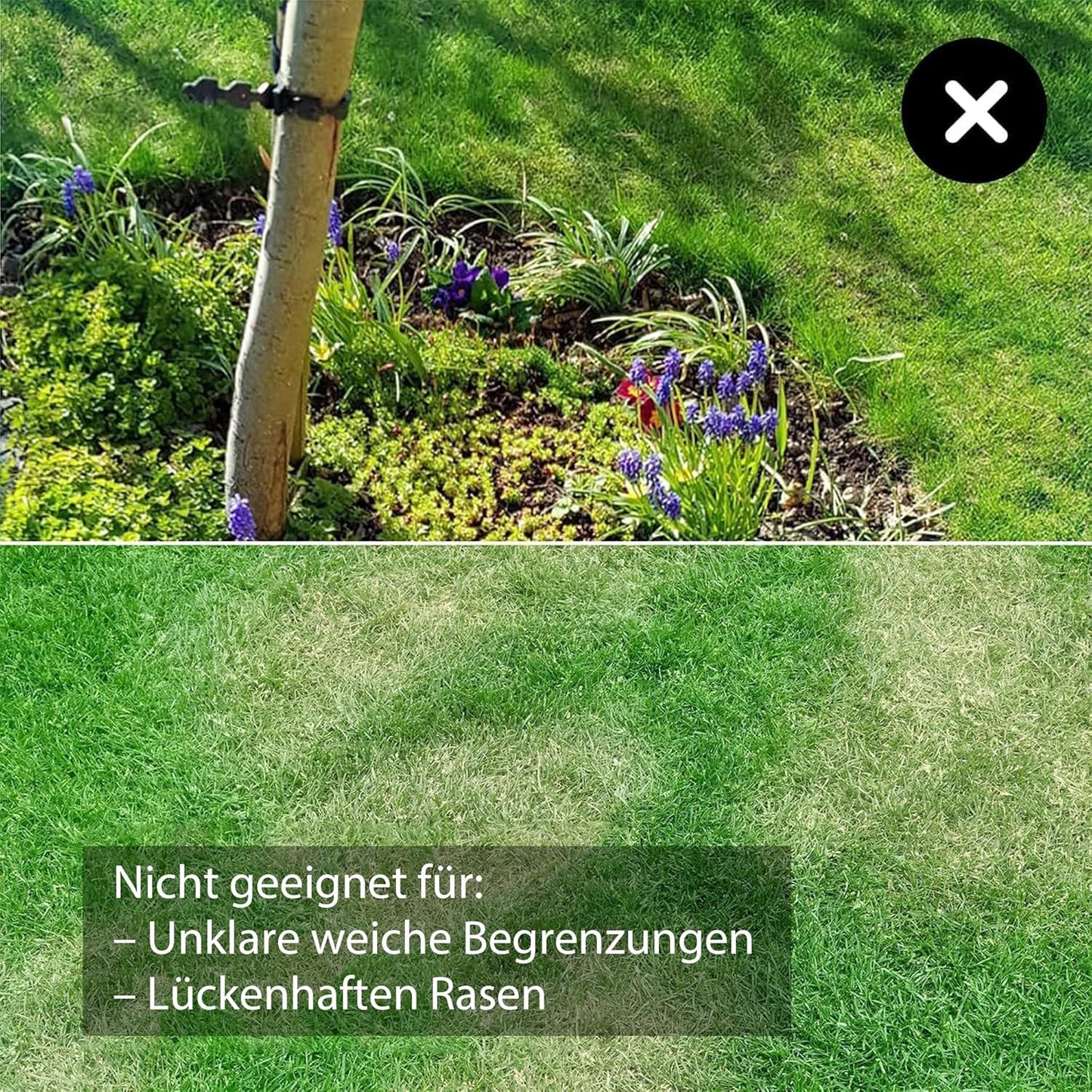 Lawnmaster Ocumow®16 Mähroboter Kabellos Für Geeignet Für Bis Zu 150 ㎡ Selbstfahrender Rasenmäher Roboter Hindernisvermeidung Geraeuscharm Mähroboter Ohne Begrenzungskabel