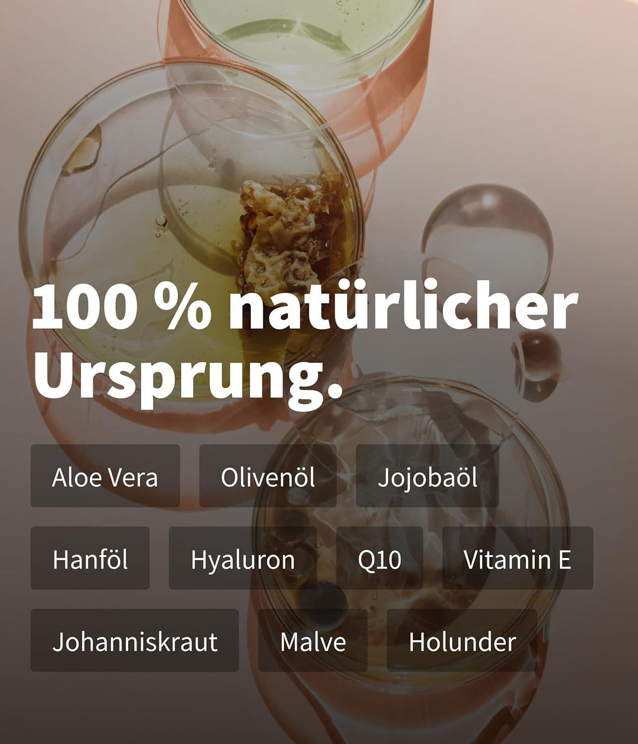 I+M® Herren Gesichtscreme 50Ml · 24H Cream · Beruhigend & Feuchtigkeitsspendend · Gesichtspflege Mit Hyaluronsäure & Q10 Für Männer · Hautpflege Für Trockene Haut · Vegan, Naturkosmetik