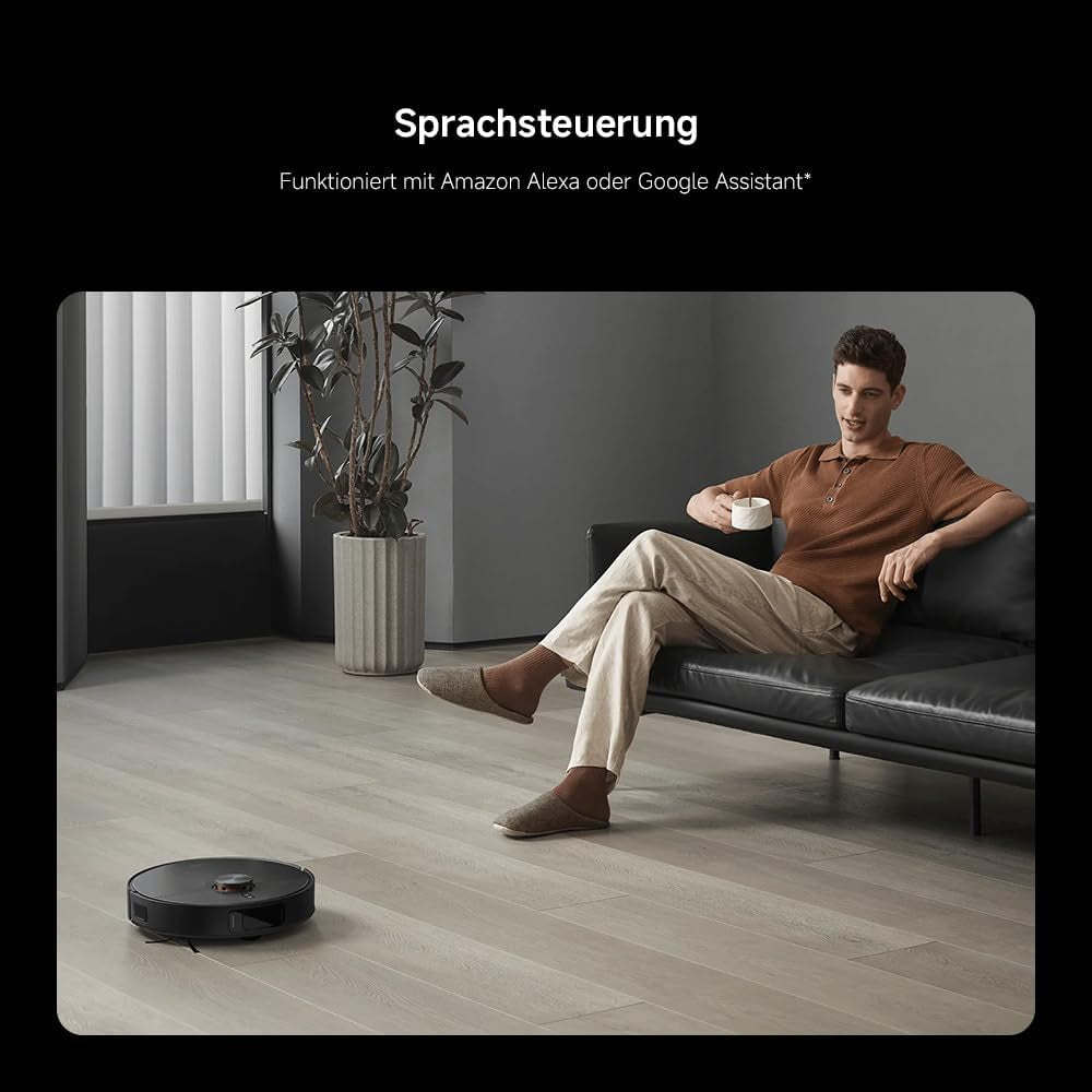 Xiaomi Robot Vacuum X20 Max – 8000 Pa Saugleistung, Duales Moppsystem Mit Heißwasserreinigung Und Trocknung, 75 Tage Staubkapazität, 4 Reinigungsmodi Und 5200Mah Akku Für Smarte, Gründliche Reinigung