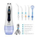 3 Modes Cordless Oral Irrigator Portable Water Dental Flosser USB Rechargeable Water Jet Floss Tooth Pick 5 Jet Tips 300ml