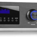 Fenton HF5B - Heimkino Musikanlage Für Audiosystem 1150 Watt - 5.0 Surround Sound System Mit Verstärker, 6-Teiliges Home Entertainment System, Soundsystem Für Fernseher - Nuss Braun