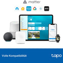 Tapo S110E WLAN Und Bluetooth Smart Relaisschalter, Dry/Wet Contact, 1 Kanal, 10A, Lichtschalter, Garagentoröffner, Energieerfassung, Kompatibel Mit Alexa, Matter, Kein Hub Erforderlich