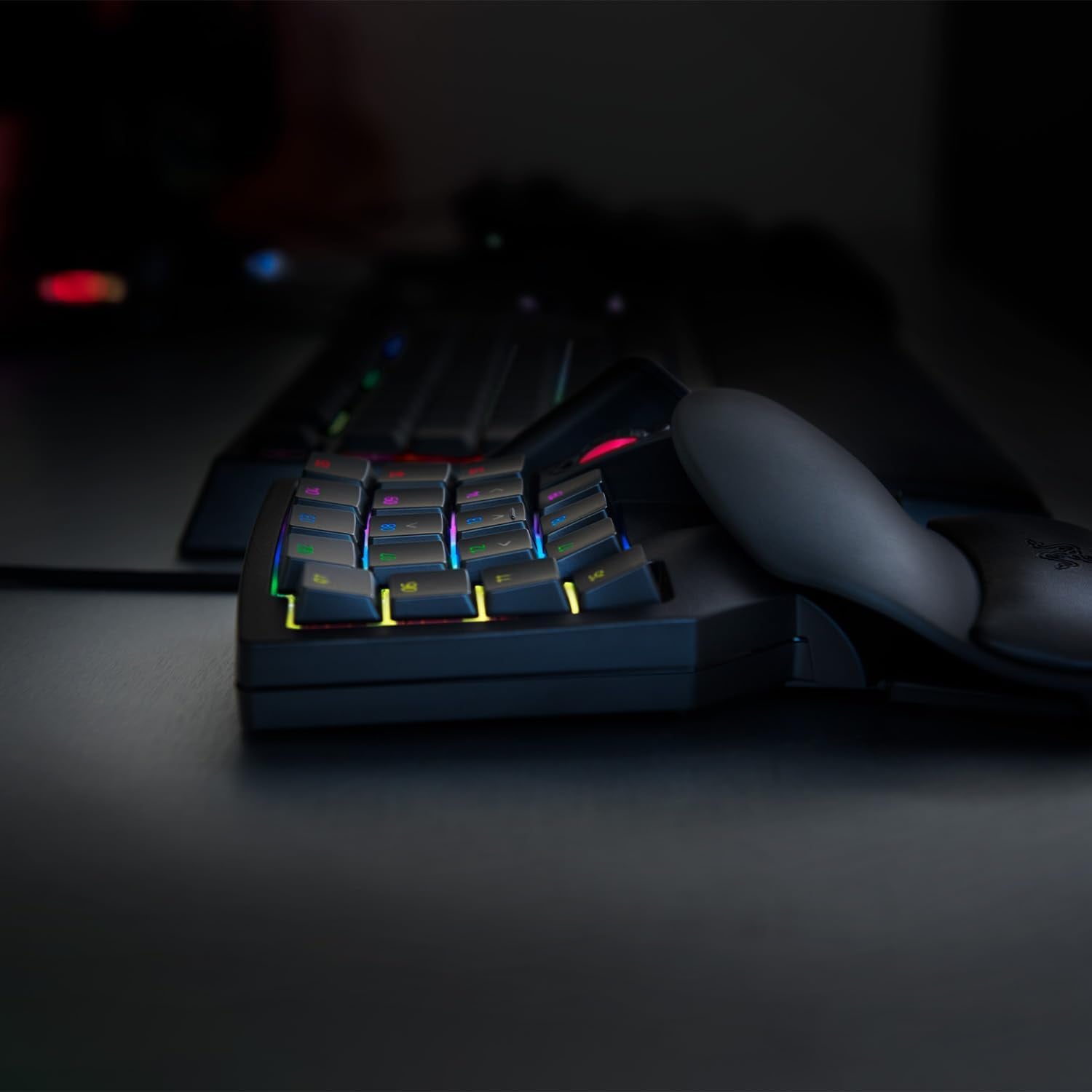 Razer Tartarus V2 - Gaming Keypad (Gamepad Mit Mecha-Membranen Tasten, 32 Programmierbare Tasten, 8-Wege Thumbpad, Handballenauflage, Hypershift, RGB Chroma Beleuchtung) Schwarz