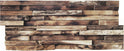 HO-1-006 - 1 Qm Teak Holz Wandverblender Wurzelholz Schwemmholz Altholz - Fliesen Lager Verkauf Stein-Mosaik Herne NRW