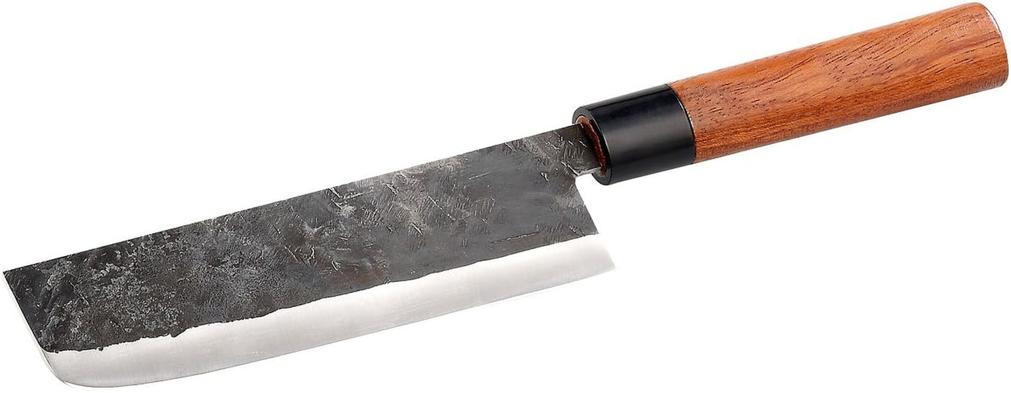 Messer: 3-Teiliges Messerset, Handgefertigt, Mit Echtholzgriff (Küchenzubehör, Chinesische Messer Set, Chinesische Set)