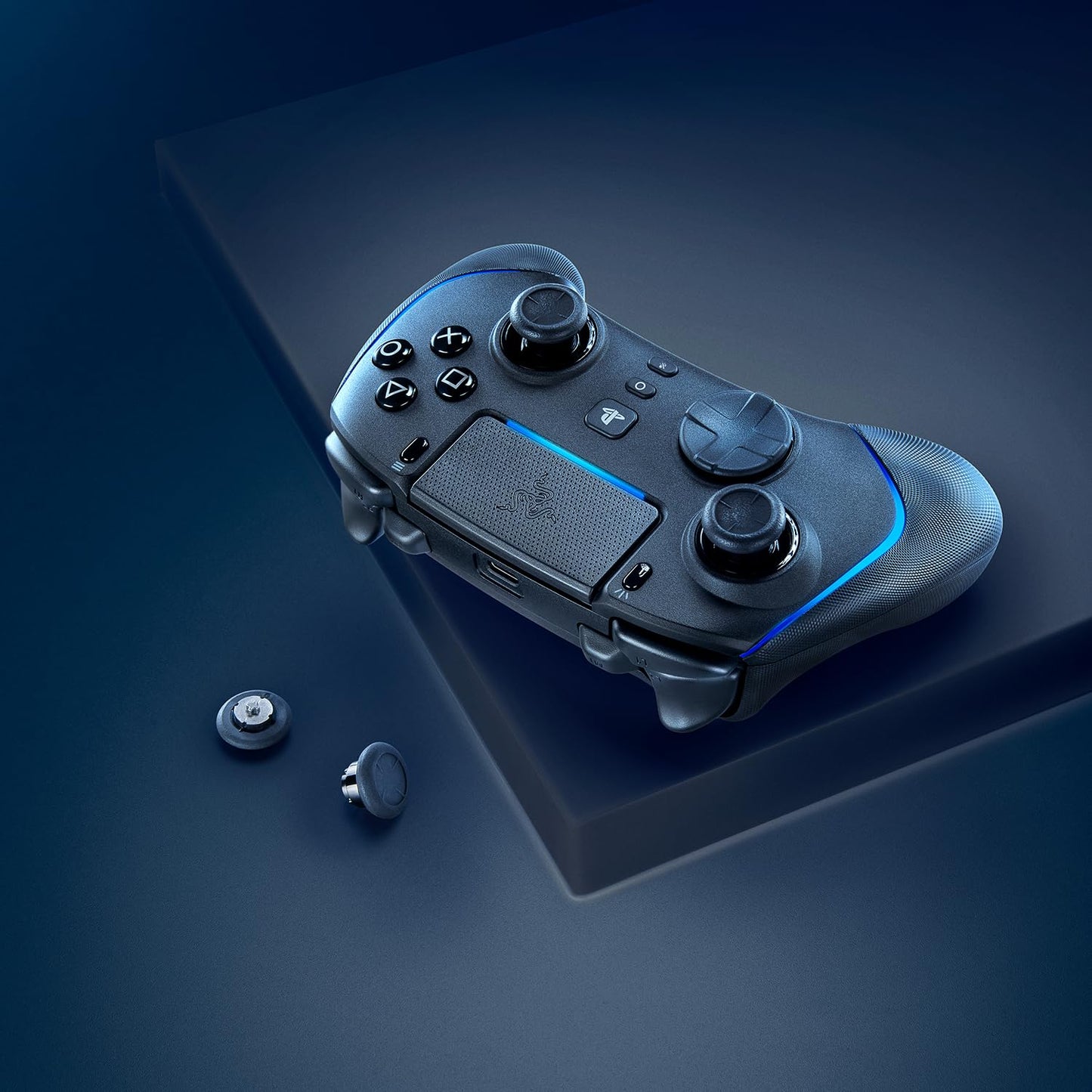 Razer Wolverine V2 Pro - Kabelloser Pro-Gaming-Controller Für PS5 Und PC (Hyperspeed Wireless, Mecha-Tactile-Aktionstasten, 8-Wege-Microswitch-Steuerkreuz, Hypertrigger) Schwarz