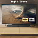 ULTIMEA 5.1Ch Soundbar Mit Dolby Atmos, Voicemx, Bassmx, APP, Heimkino 4D Surround Sound System, 340W Soundbar Für TV Geräte Mit Subwoofer, Bluetooth 5.4, Poseidon M60 Boom