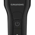 GRUNDIG MS 6330 Herrenrasierer, 60 Min Betriebszeit, Ausklappbarer Langhaarschneider, 3-Fach Schneidsystem, Gehäuse Aus 74% Recyceltem Kunststoff, Weltweite Nutzung, Schwarz