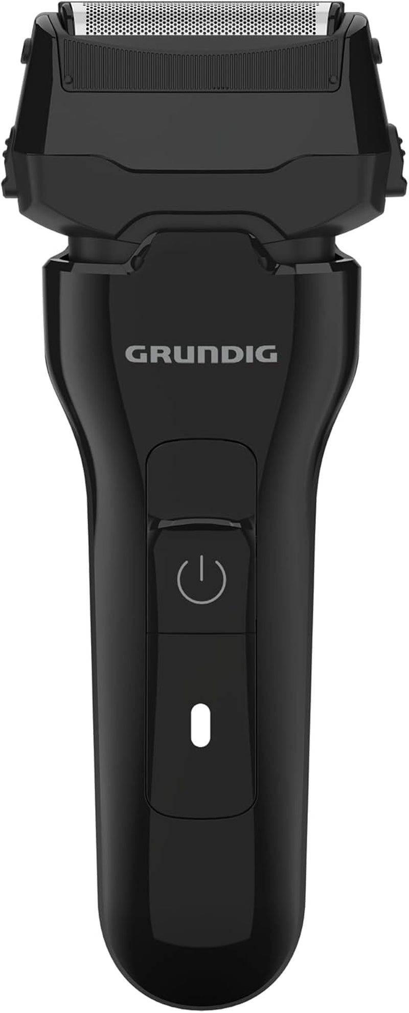 GRUNDIG MS 6330 Herrenrasierer, 60 Min Betriebszeit, Ausklappbarer Langhaarschneider, 3-Fach Schneidsystem, Gehäuse Aus 74% Recyceltem Kunststoff, Weltweite Nutzung, Schwarz