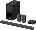 Sony HT-S40R 5.1Ch 600W Soundbar Für TV Mit Subwoofer Und Kabellosem Rear Speaker Mit Bluetooth