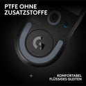 Logitech G PRO X Superlight 2 SE Kabellose Gaming-Maus, 60 G Pro-Grade-Maus Mit 5 Programmierbaren Tasten, 44K-Dpi-Sensor, 8.000 Hz Signalrate, Usb-C-Ladefunktion Für Pc/Mac - Schwarz