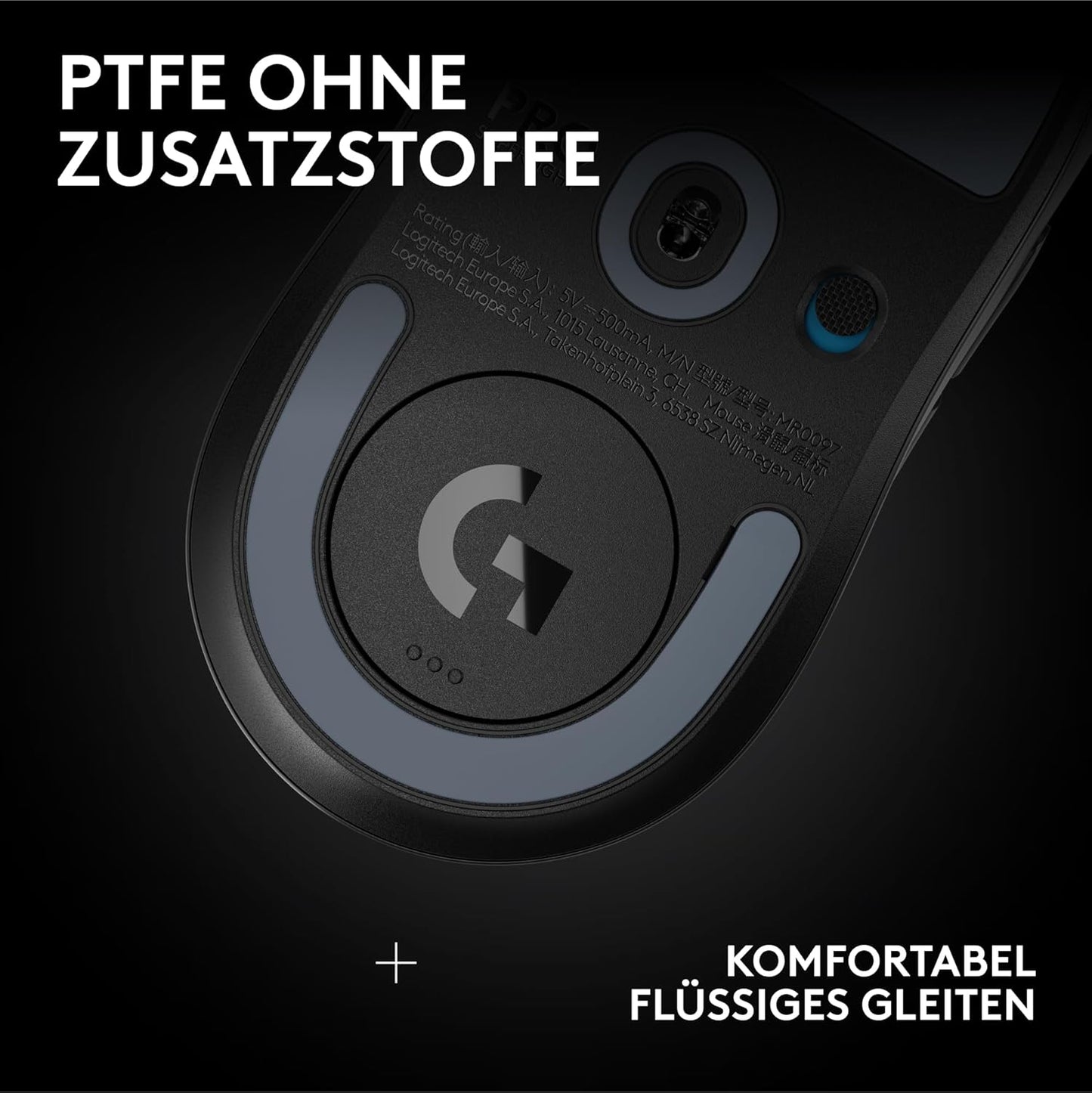 Logitech G PRO X Superlight 2 SE Kabellose Gaming-Maus, 60 G Pro-Grade-Maus Mit 5 Programmierbaren Tasten, 44K-Dpi-Sensor, 8.000 Hz Signalrate, Usb-C-Ladefunktion Für Pc/Mac - Schwarz