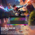 HP Omen MAX Gaming Laptop, 16" 2.5K WUXGA Display 240Hz, Intel Ultra 7-255HX (20C) 13 NPU Tops, NVIDIA Geforce RTX 5070 Ti 12GB VRAM, 32 GB DDR5 RAM, 1 TB SSD, Win 11, QWERTZ, RGB, Alu Schwarz
