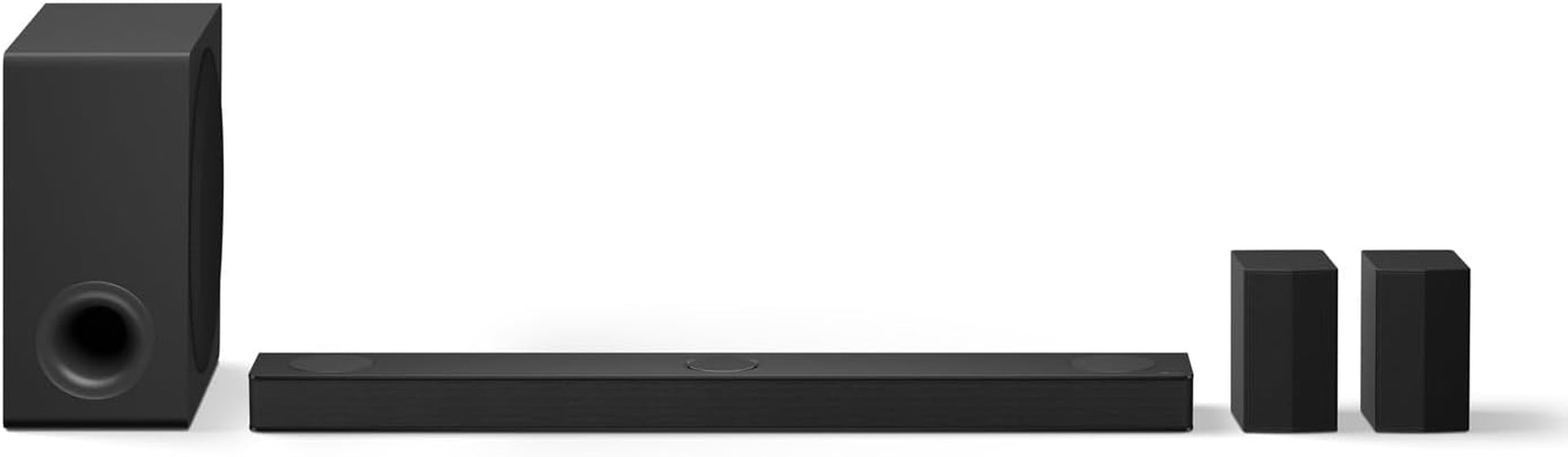 LG DS80TR 5.1.3 Dolby Atmos Soundbar (580W) Mit Kabellosem Subwoofer & Rücklautsprechern (Wow Cast, HDMI, Bluetooth) [2024], Schwarz