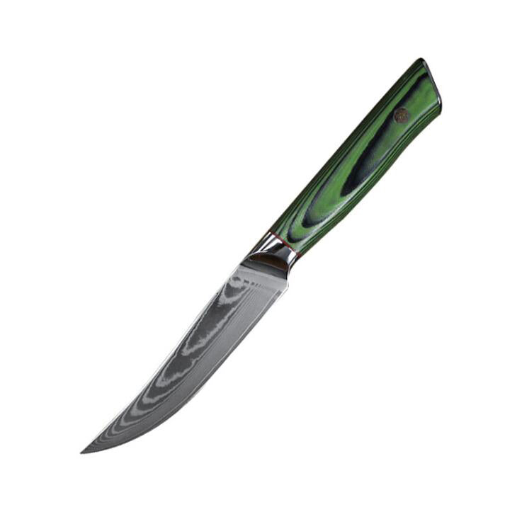 67 Layers Damascus Steel Japanese VG10 Blade 5 inch  Steak Knife