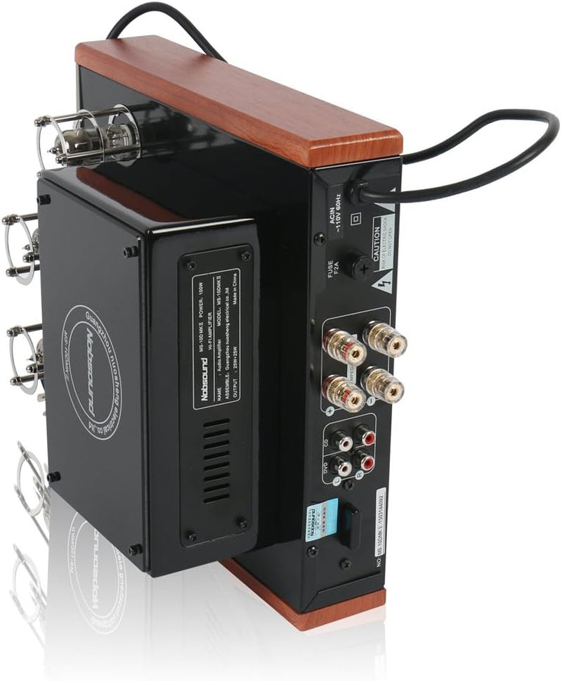 Nobsound MS-10D MKII Tube Amplifier Bluetooth/Usb/Headphone Amp Bass&Treble Hifi Verstärker Audio Receiver Stereo Röhrenverstärker