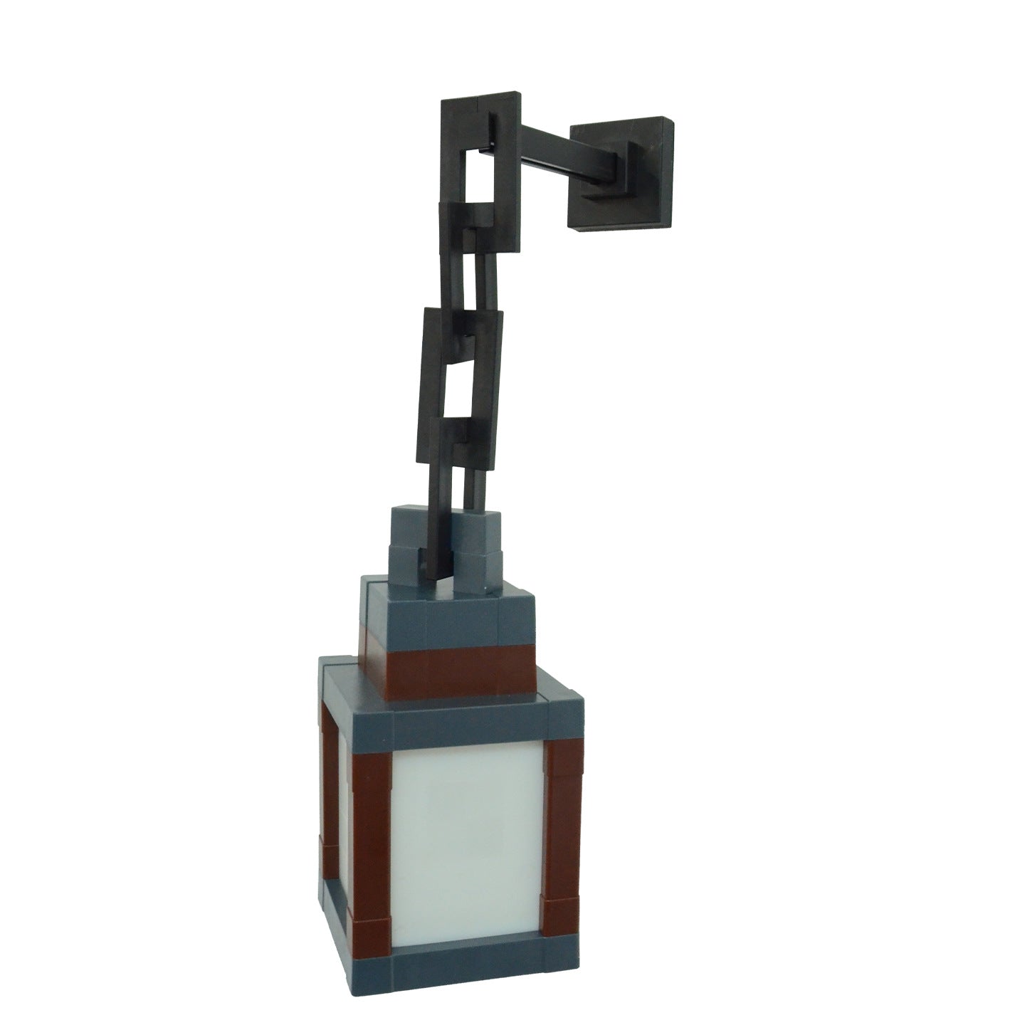 Minecraft Pixel Night Light LED Ambient Desk Lamp Creative Lantern Rechargeable Tap Light