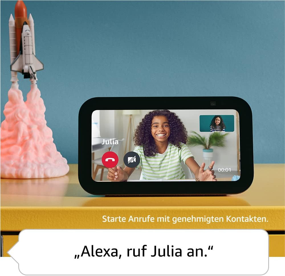 Echo Show 5 Kids (Neueste Generation) | Smart Display Mit Alexa | 1 Jahr  Kids+ Inhalte Inklusive | Weltraum-Design