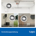 Tapo S110E WLAN Und Bluetooth Smart Relaisschalter, Dry/Wet Contact, 1 Kanal, 10A, Lichtschalter, Garagentoröffner, Energieerfassung, Kompatibel Mit Alexa, Matter, Kein Hub Erforderlich