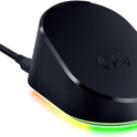 Razer Mouse Dock Pro & Charging Puck - Magnetische Drahtlose Ladestation & Akku (Hyperspeed 4K Hz, 8 RGB Chroma Beleuchtung & Modul Für Kompatible Razer Mäuse) Schwarz