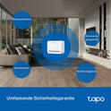 Tapo S110E WLAN Und Bluetooth Smart Relaisschalter, Dry/Wet Contact, 1 Kanal, 10A, Lichtschalter, Garagentoröffner, Energieerfassung, Kompatibel Mit Alexa, Matter, Kein Hub Erforderlich