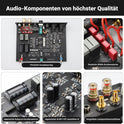 AIYIMA A20 Symmetrischer Stereoverstärker Mit Hpf-Einstellung Home Hifi 2.0/2.1 TPA3255 Desktop-Verstärker Der Klasse D PFFB Mit Cinch-/Xlr-Eingang Und 12-V-Trigger-Eingang Für Passive Lautsprecher
