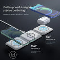 3-in-1 Magnetic Multi-function Charger Folding Wireless Charger for Xiaomi  Apple Phone Headset Watch Airpods Charger